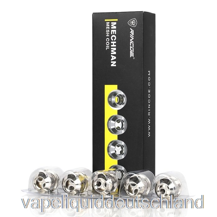 Rincoe Mechman Mesh Ersatzspulen 0,25 Ohm Single Mesh Spulen Vape Liquid